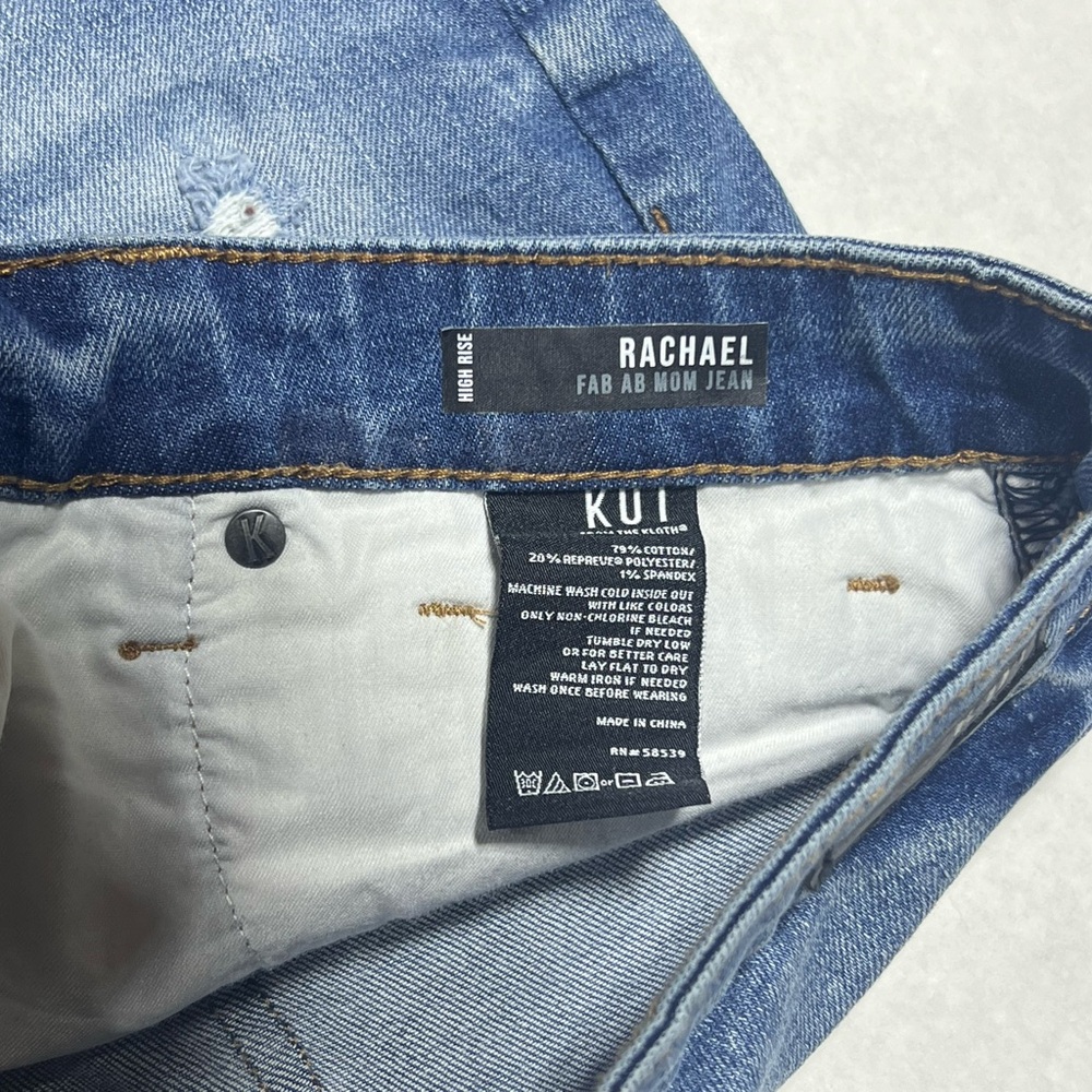Kut Rachael AB FAB mom Jean size 8. - Picture 7 of 7